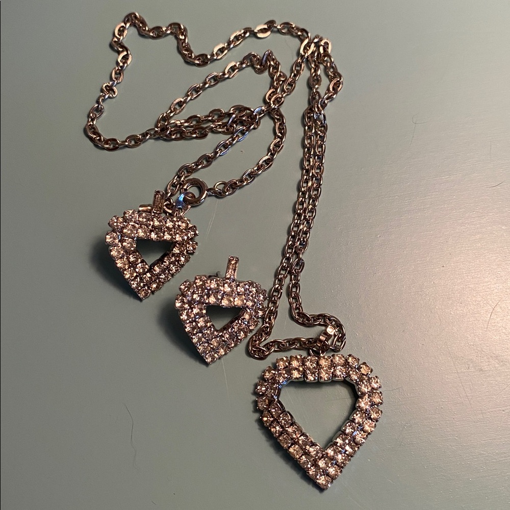 Vintage Heart Jewelry Set